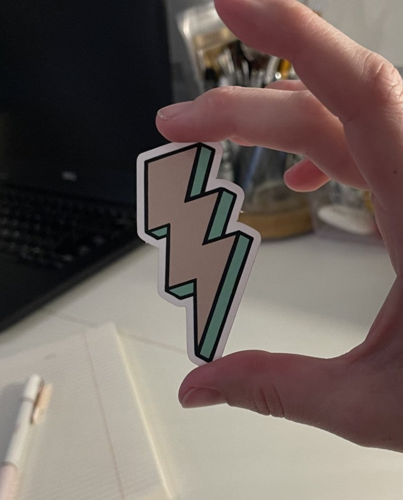 Lightning Bolt Sticker