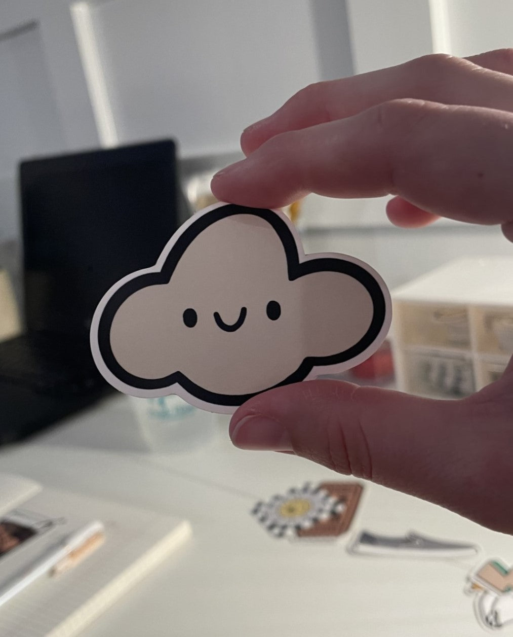 Smile Cloud Sticker