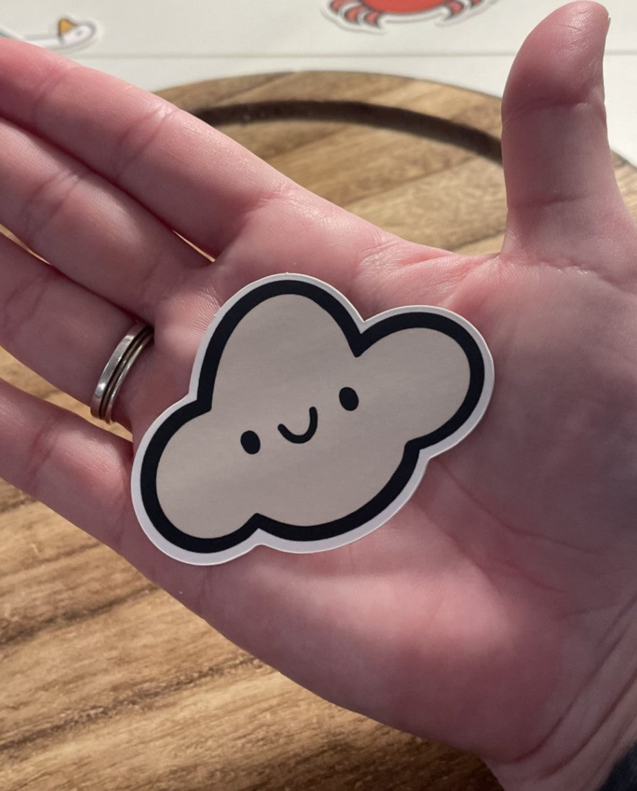 Smile Cloud Sticker