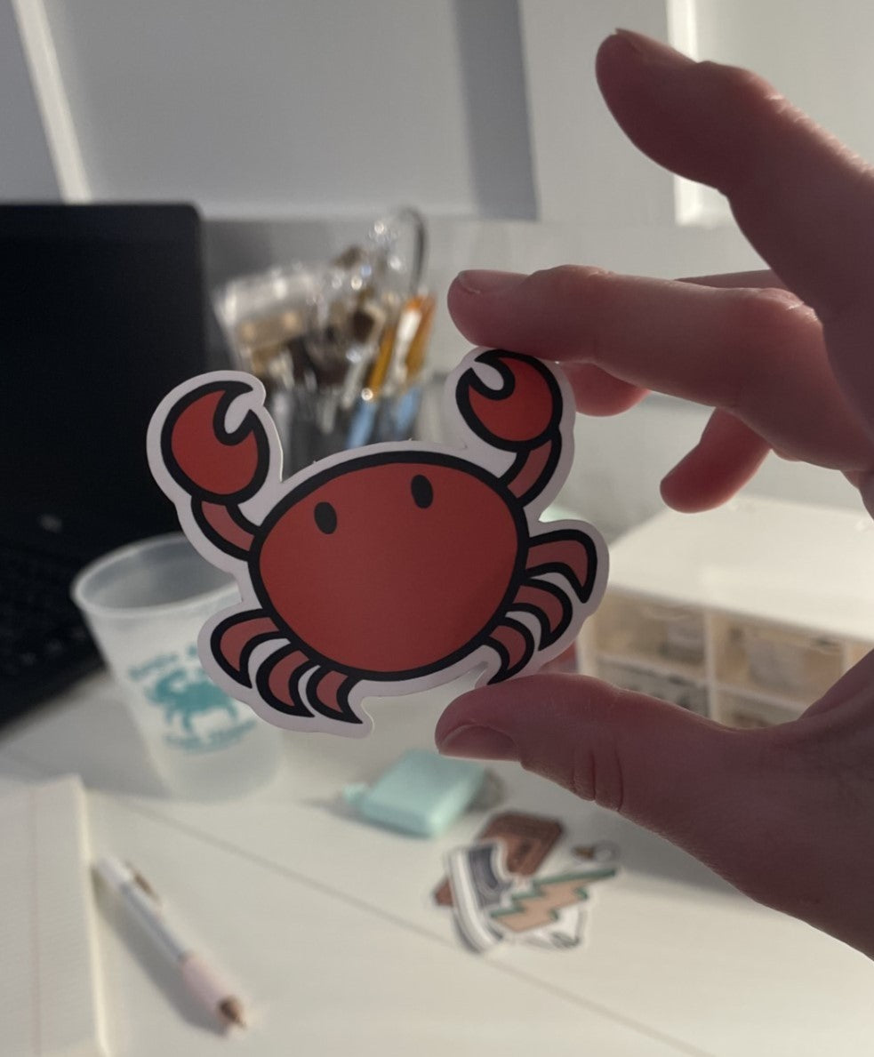 Crabby Sticker