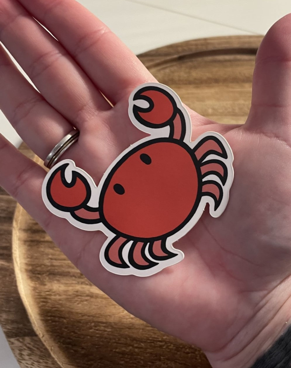 Crabby Sticker