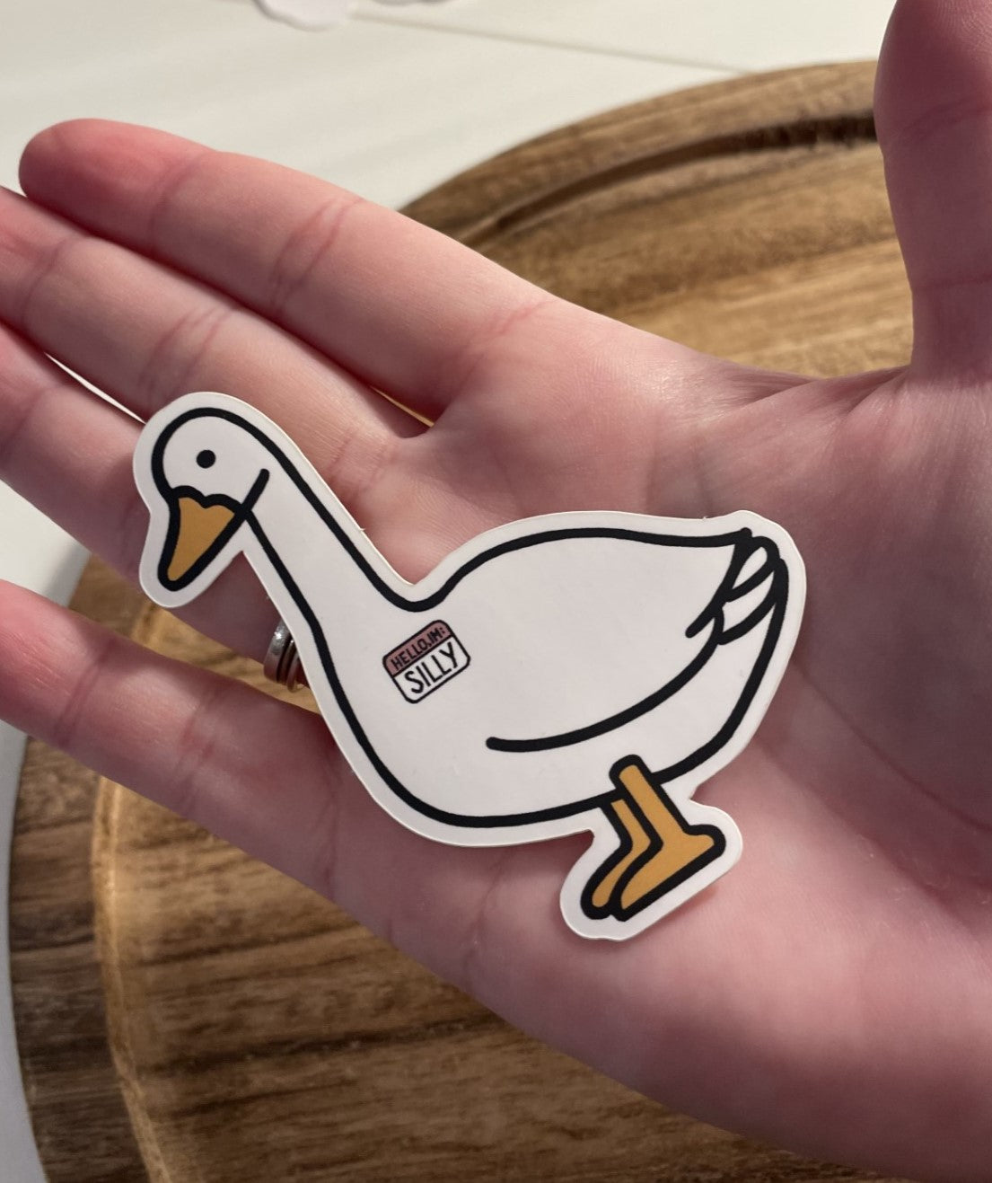 Silly Goose Sticker